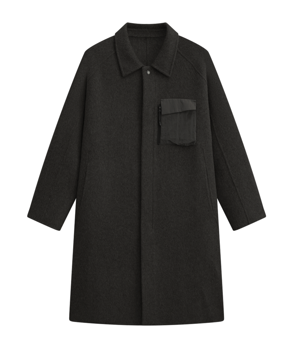 shaggy coat 専用 shaggy chester coat | s t k .