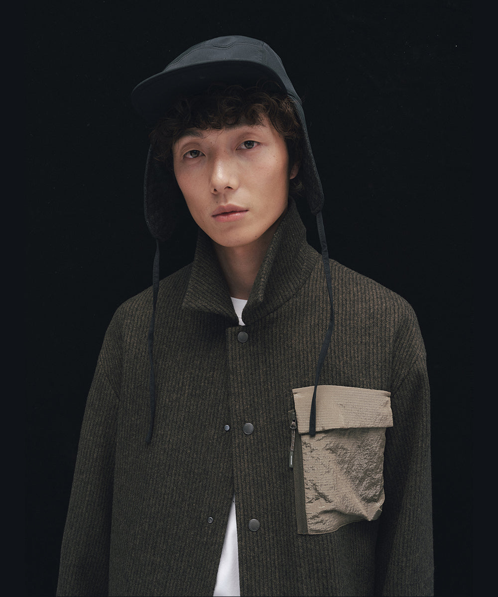 TWEED SHIRT JACKET