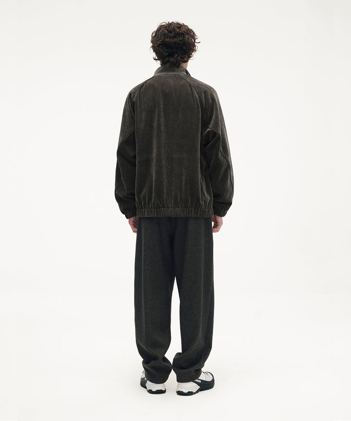 CHENILLE STAND ZIP JACKET