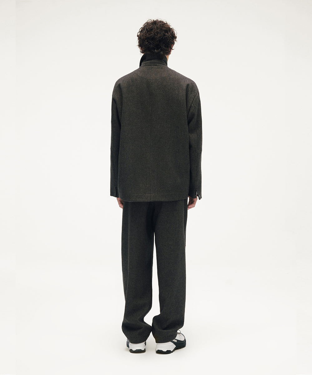 TWEED SHIRT JACKET