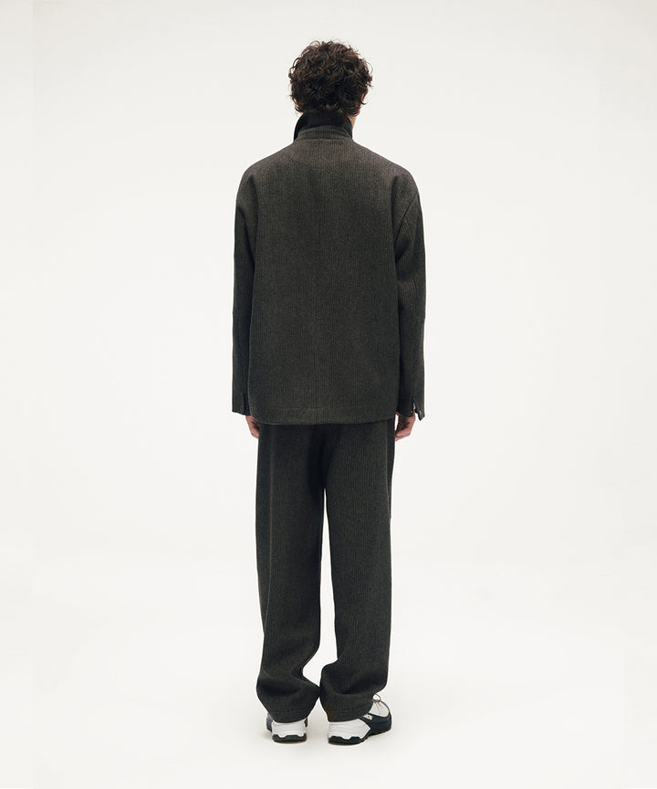 TWEED SHIRT JACKET