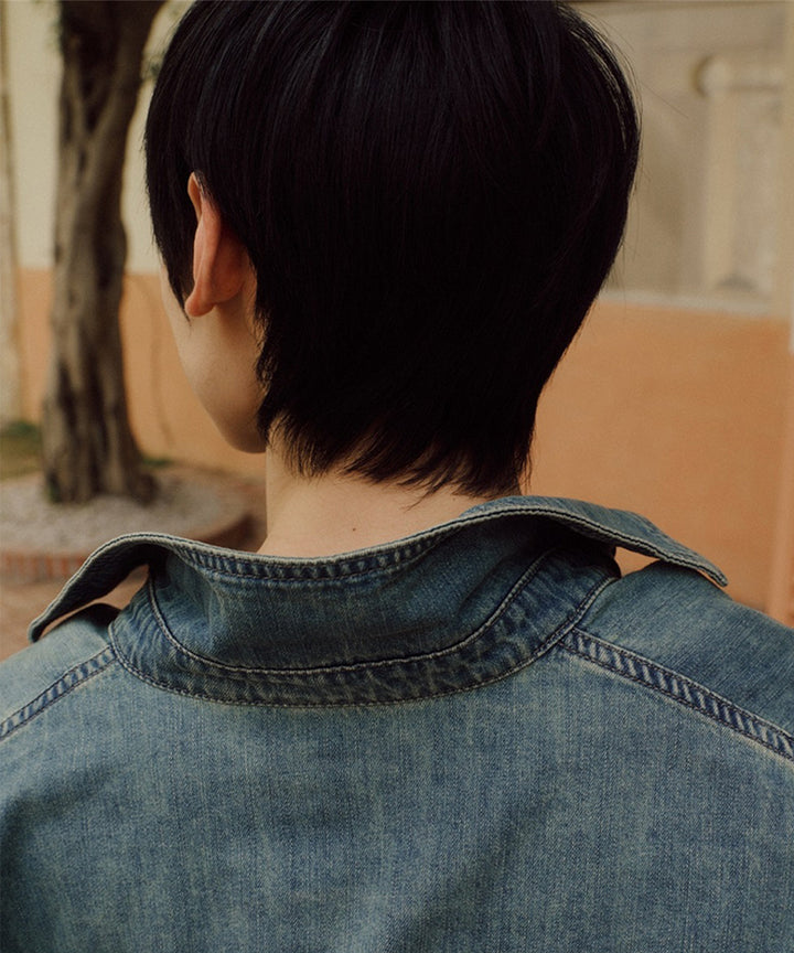VELOUR SHIRT JACKET
