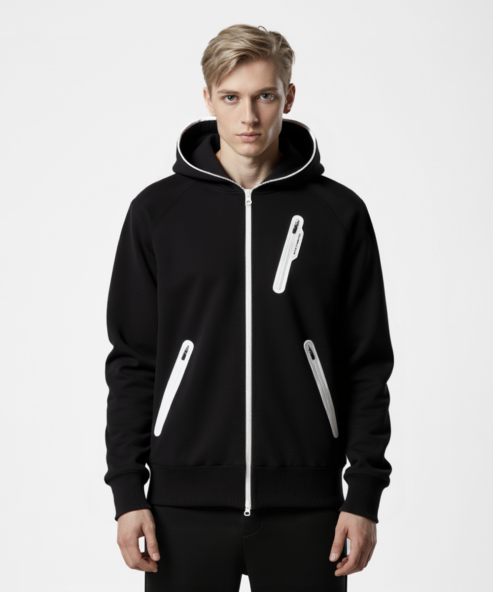 3D PATTERN HOODIE