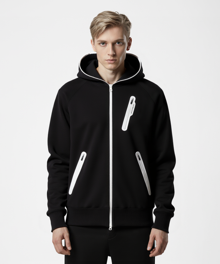 3D PATTERN HOODIE