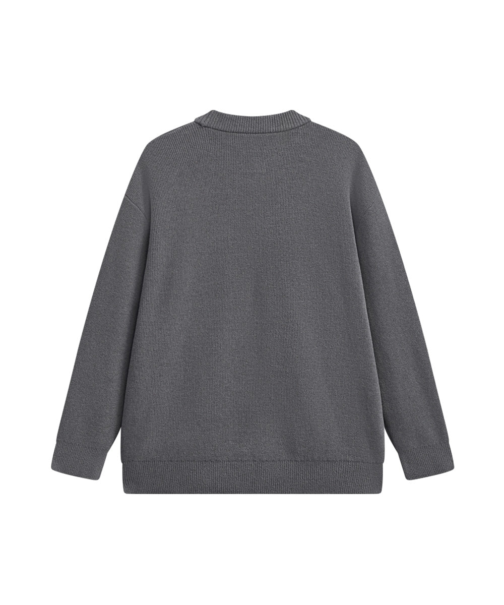 LOOP YARN CREW NECK