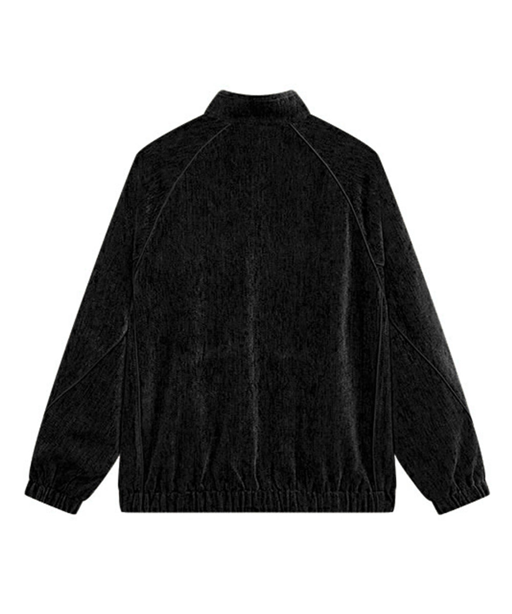CHENILLE STAND ZIP JACKET