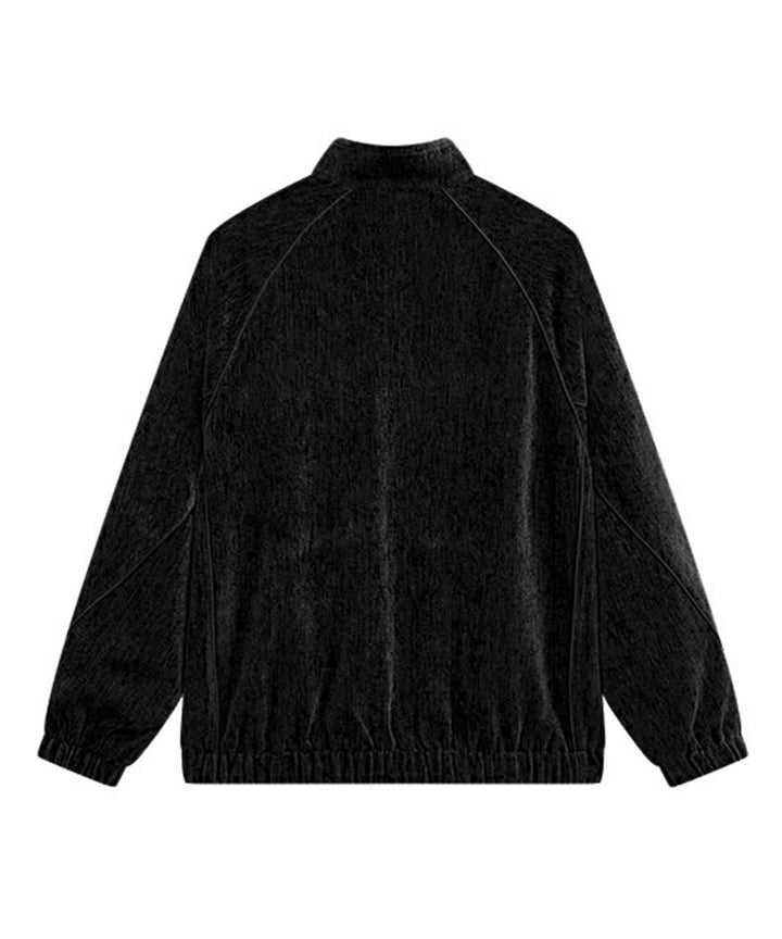 CHENILLE STAND ZIP JACKET