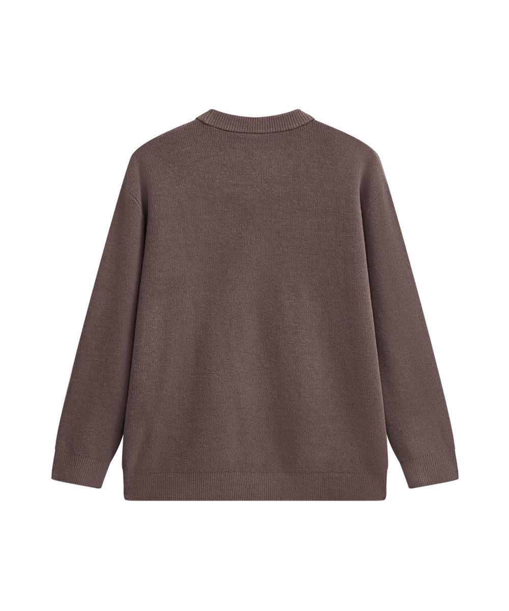 LOOP YARN CREW NECK