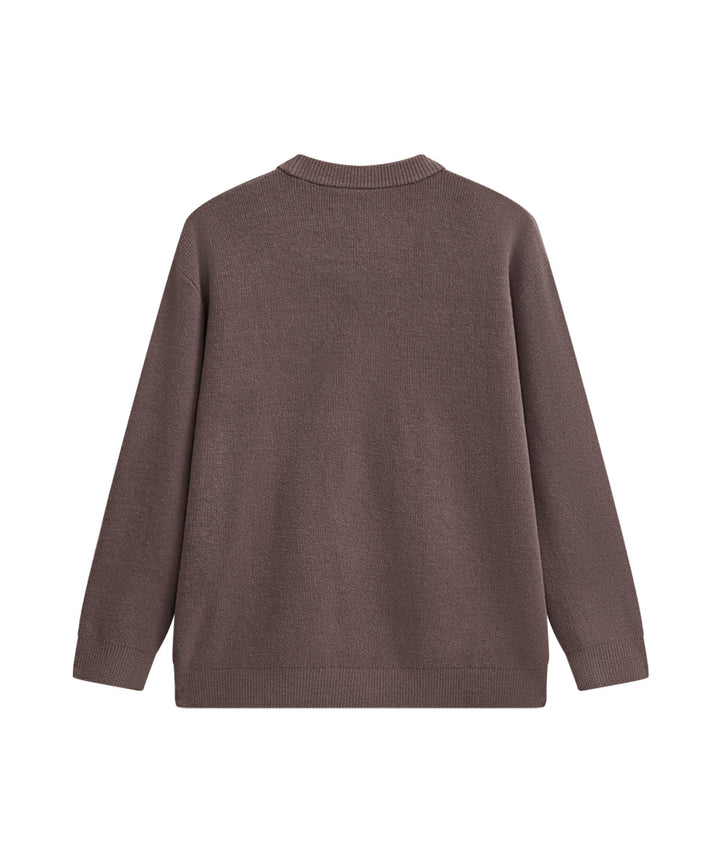 LOOP YARN CREW NECK