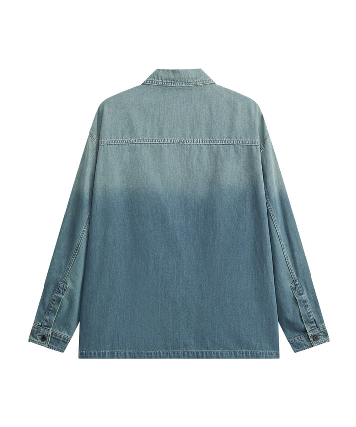 VELOUR SHIRT JACKET