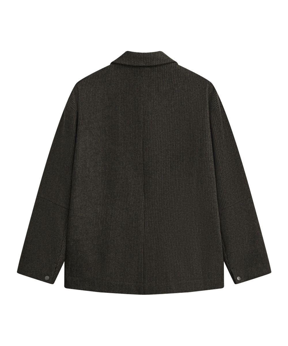 TWEED SHIRT JACKET