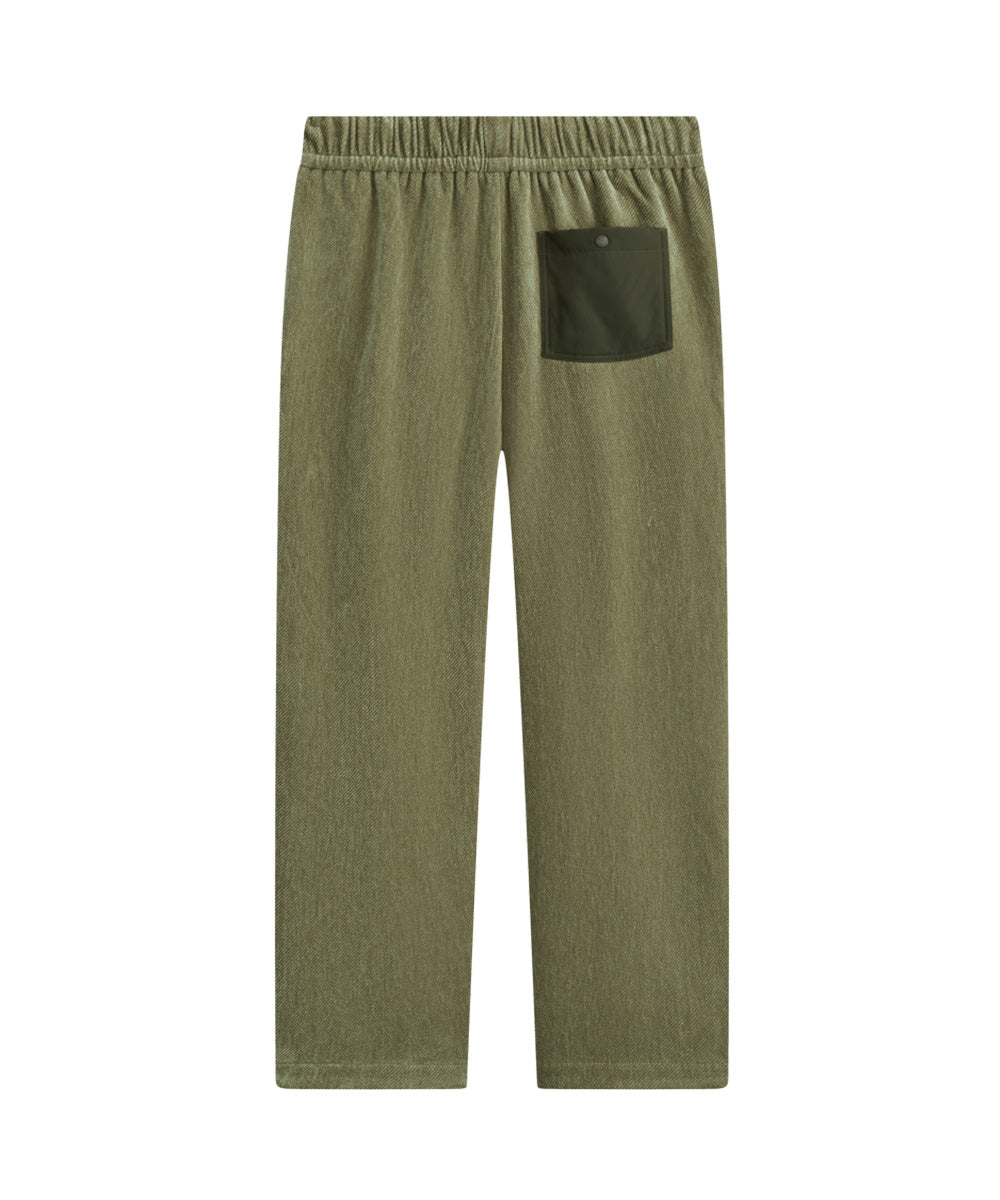 CHENILLE WIDE PANTS