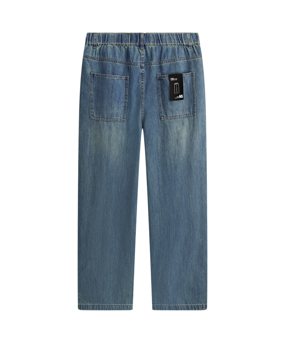 DENIM WIDE PANTS