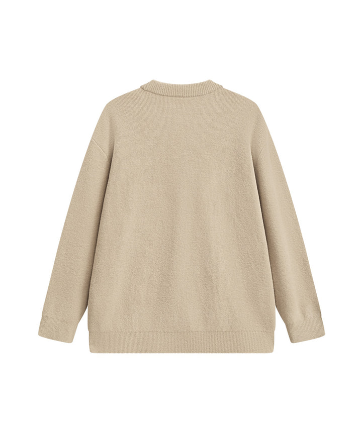 LOOP YARN CREW NECK