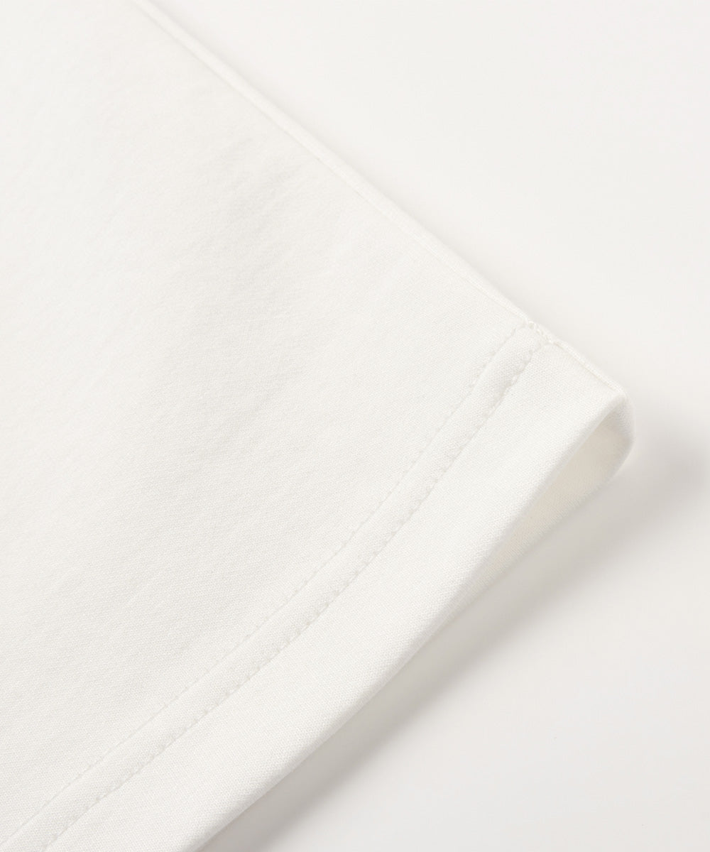 MOCK NECK LONG-SLEEVE TEE