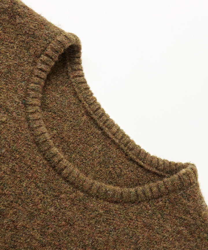 CREW NECK KNIT VEST