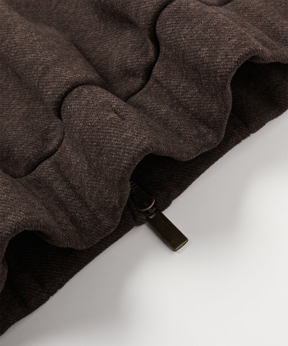 KNIT HOODIE