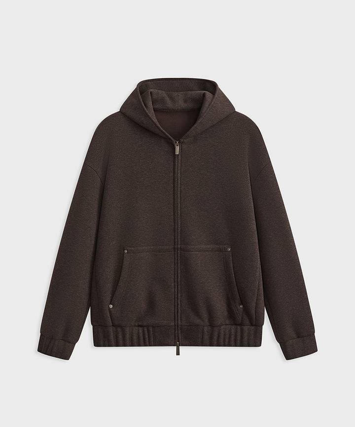 KNIT HOODIE
