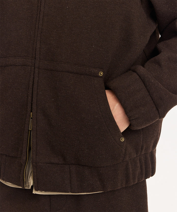 KNIT HOODIE