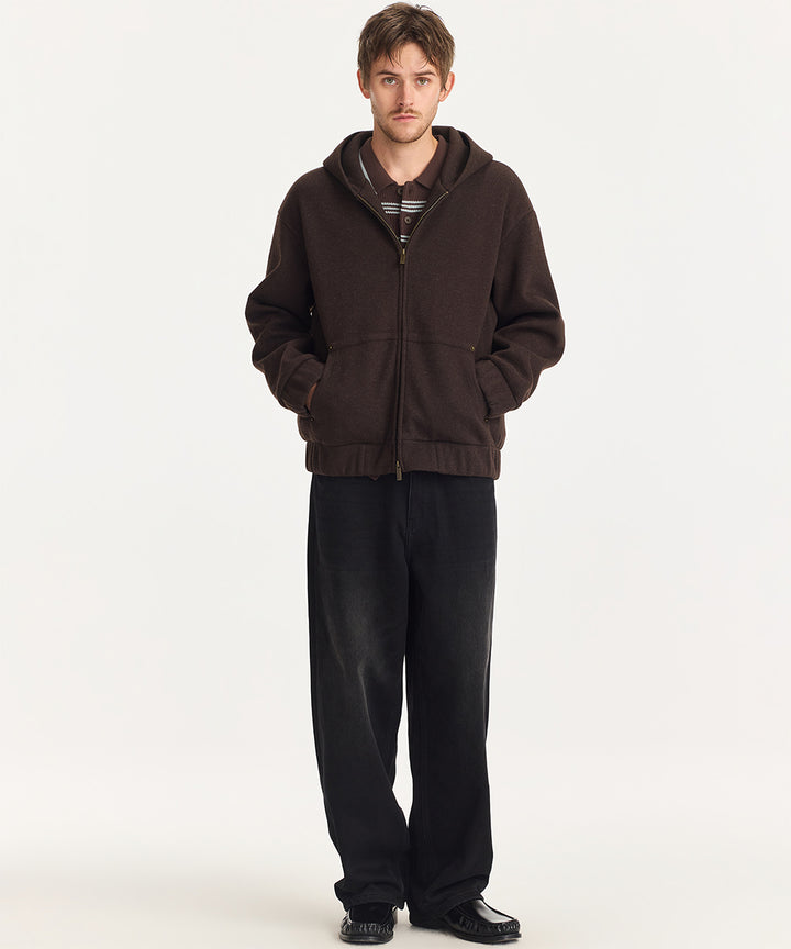 KNIT HOODIE