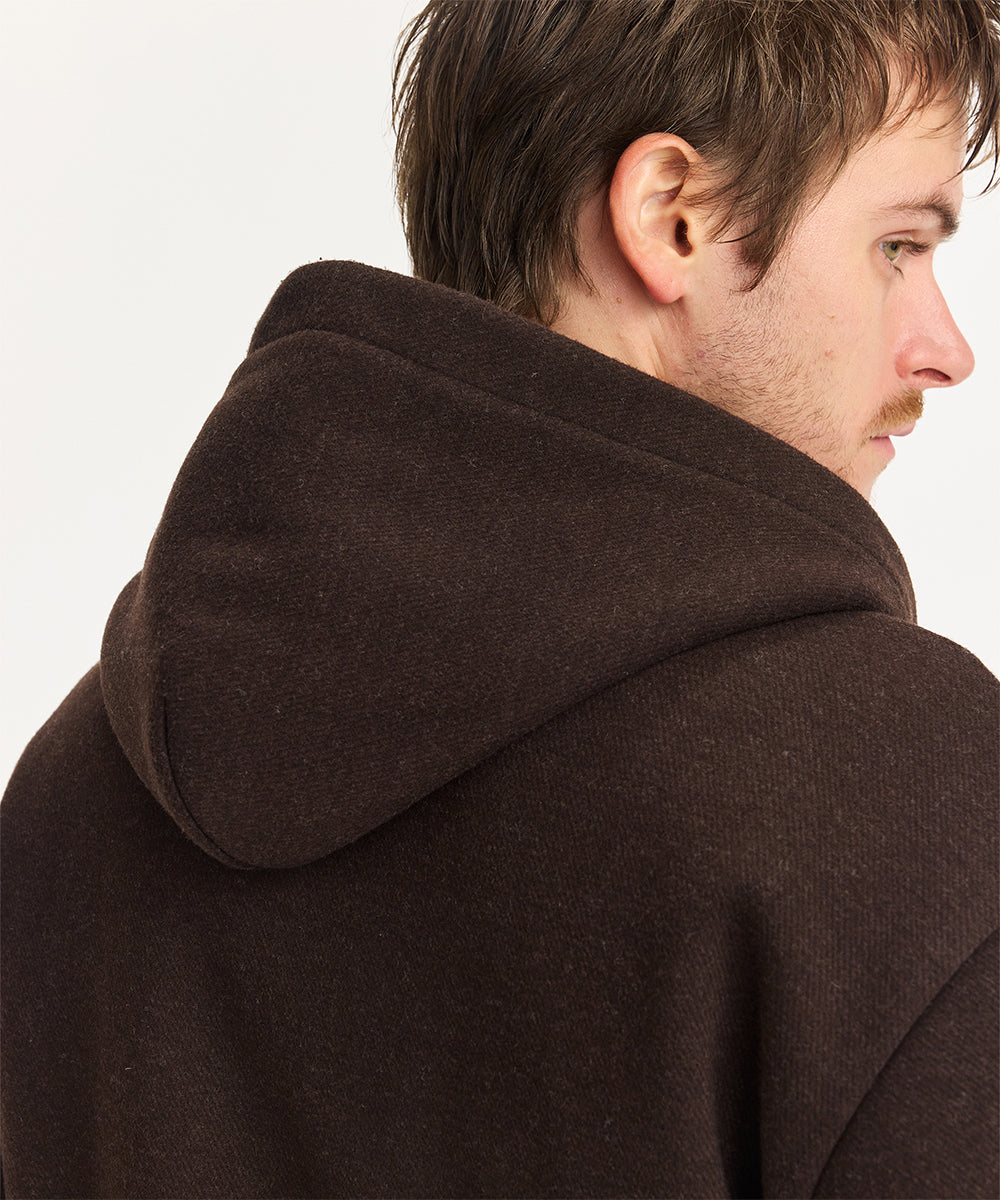KNIT HOODIE