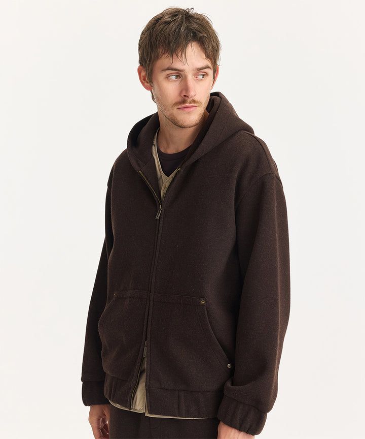 KNIT HOODIE