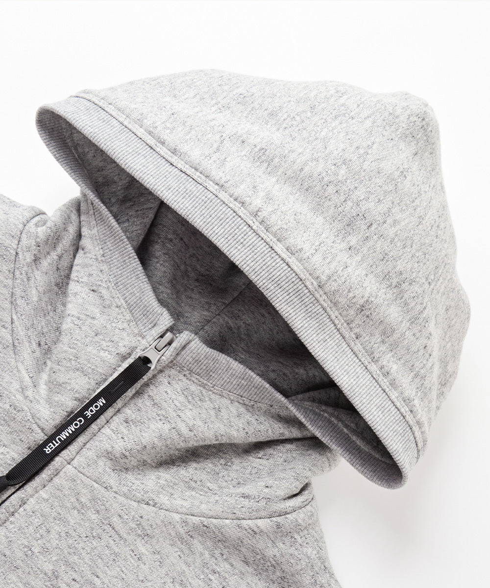 HOODED ZIP-UP VEST