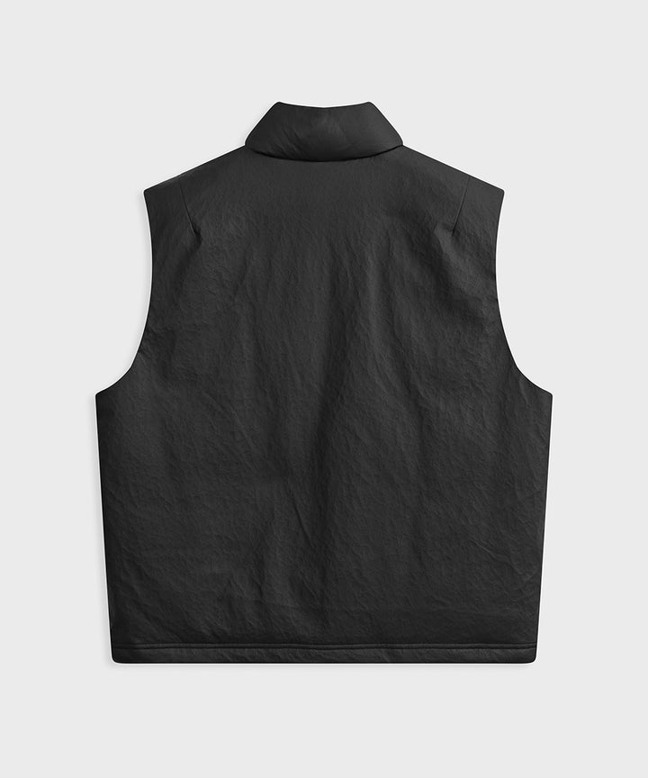 STAND-COLLAR DOWN VEST