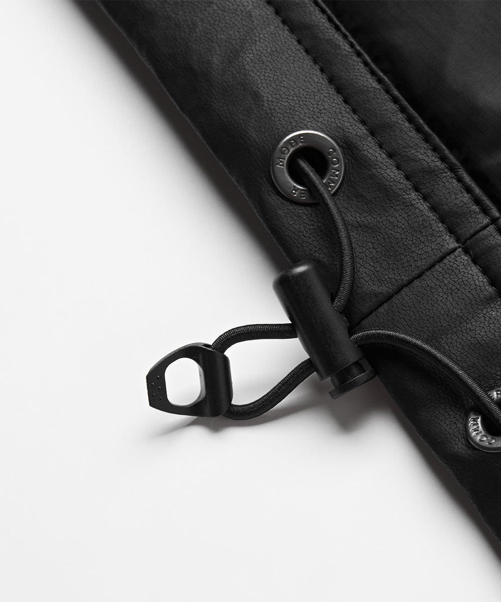 STAND-COLLAR DOWN VEST