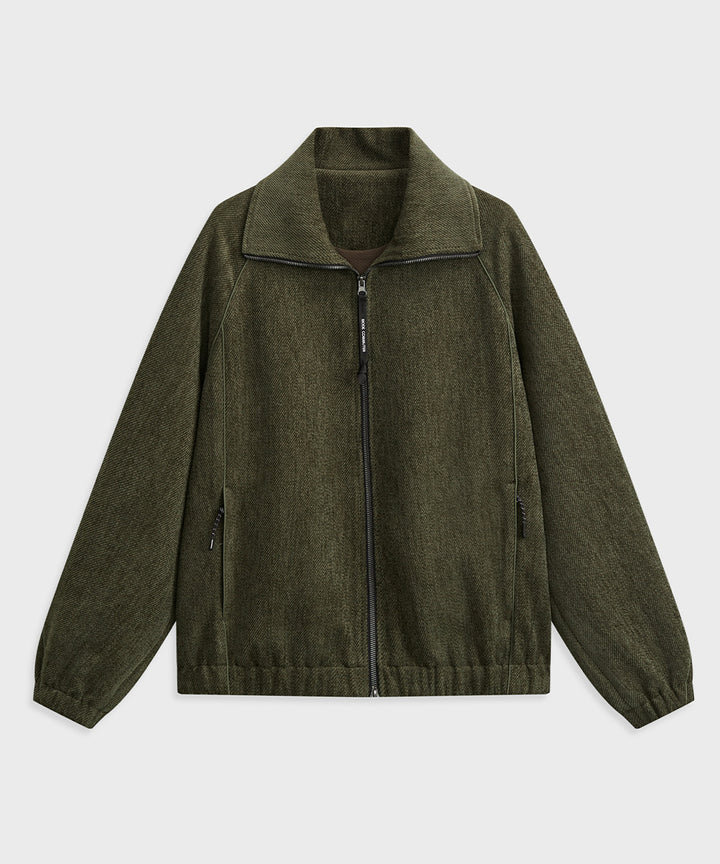 STAND-COLLAR JACKET