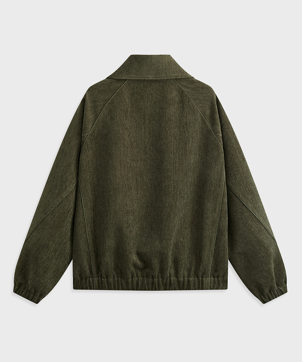 STAND-COLLAR JACKET