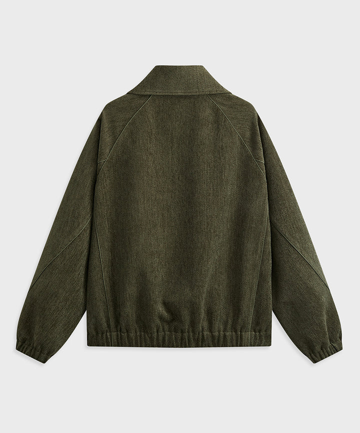 STAND-COLLAR JACKET