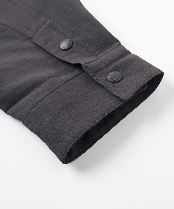 REGULAR-COLLAR LONG-SLEEVE SHIRT