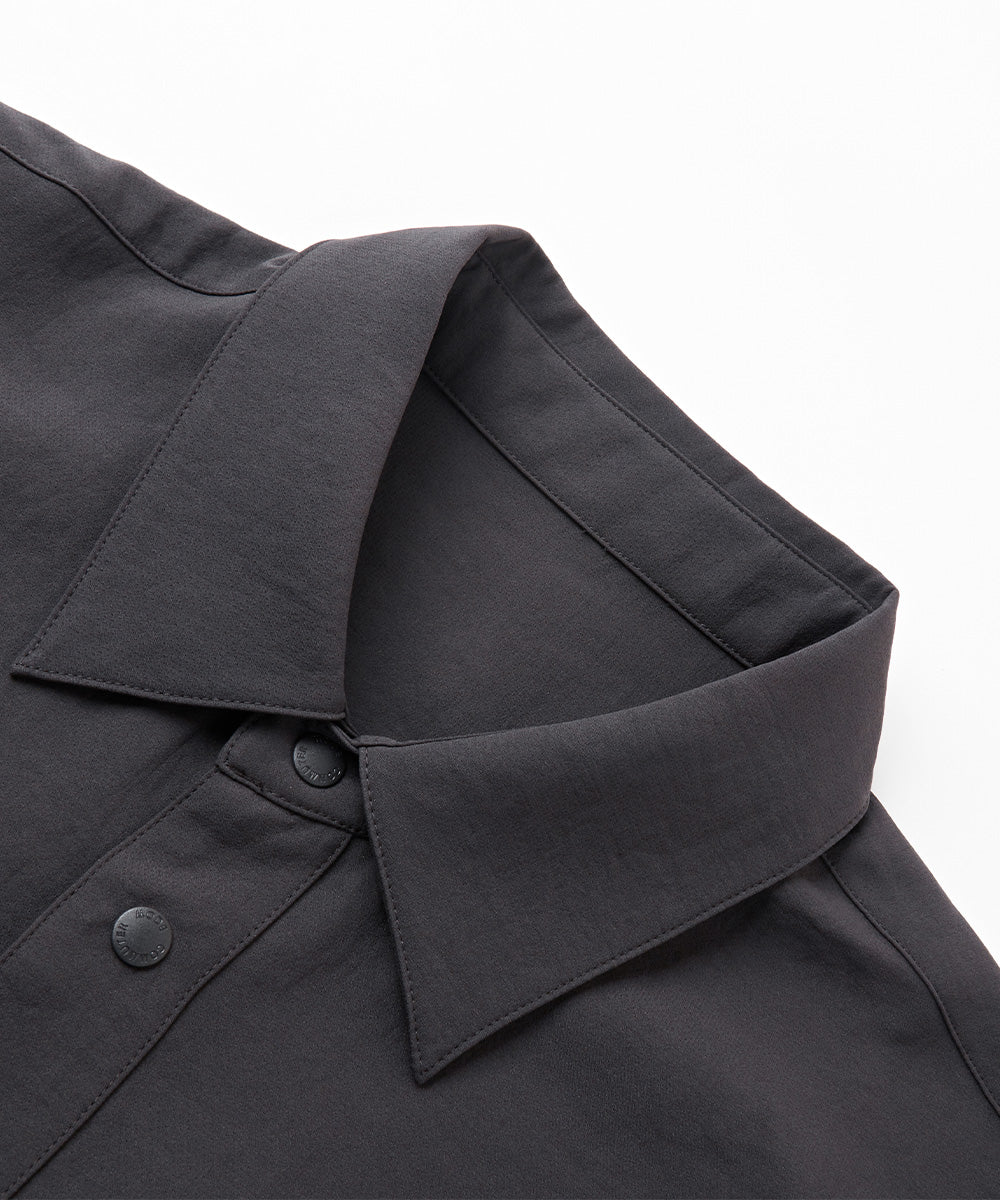 REGULAR-COLLAR LONG-SLEEVE SHIRT
