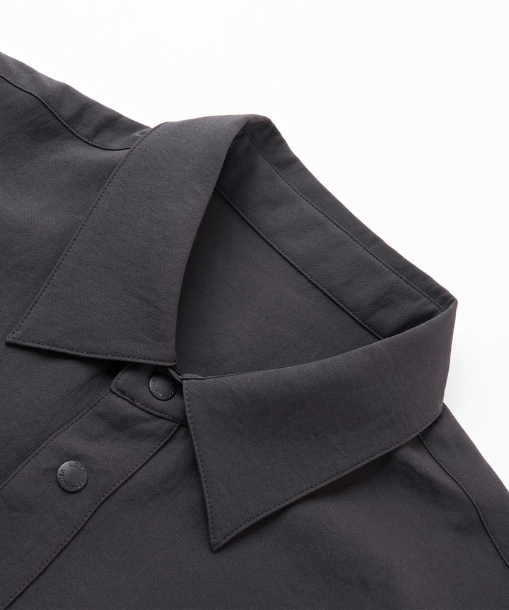 REGULAR-COLLAR LONG-SLEEVE SHIRT