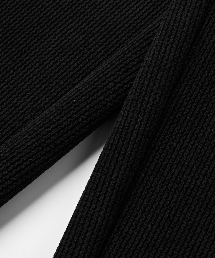 BARREL KNIT PANTS