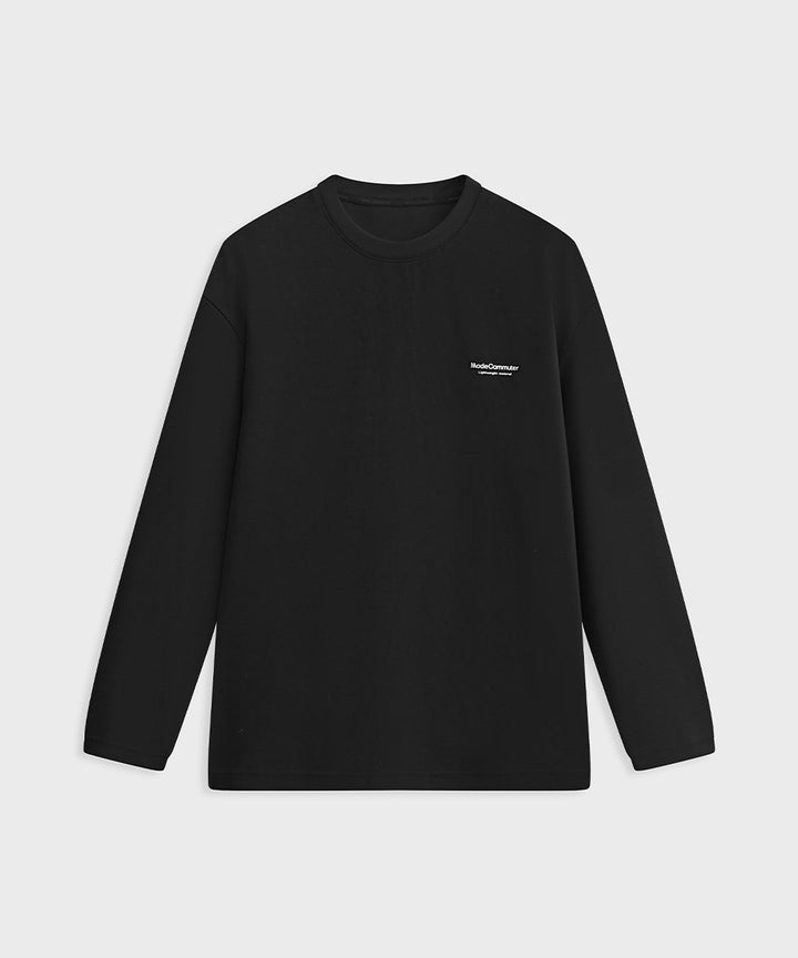 Cotton Crew Neck L/S T-Shirt