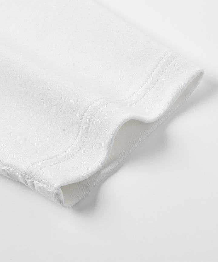Cotton Crew Neck L/S T-Shirt
