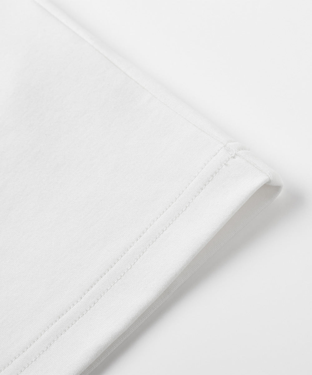 Cotton Crew Neck L/S T-Shirt