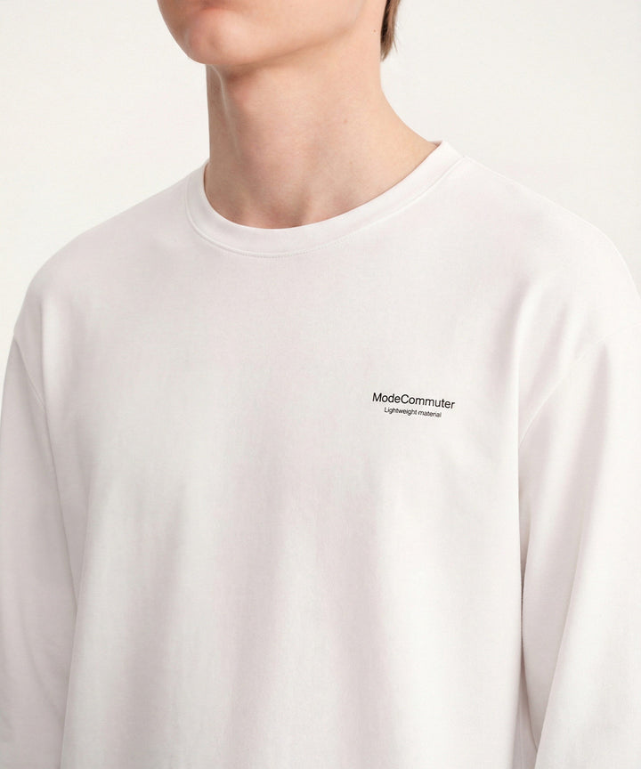 Cotton Crew Neck L/S T-Shirt