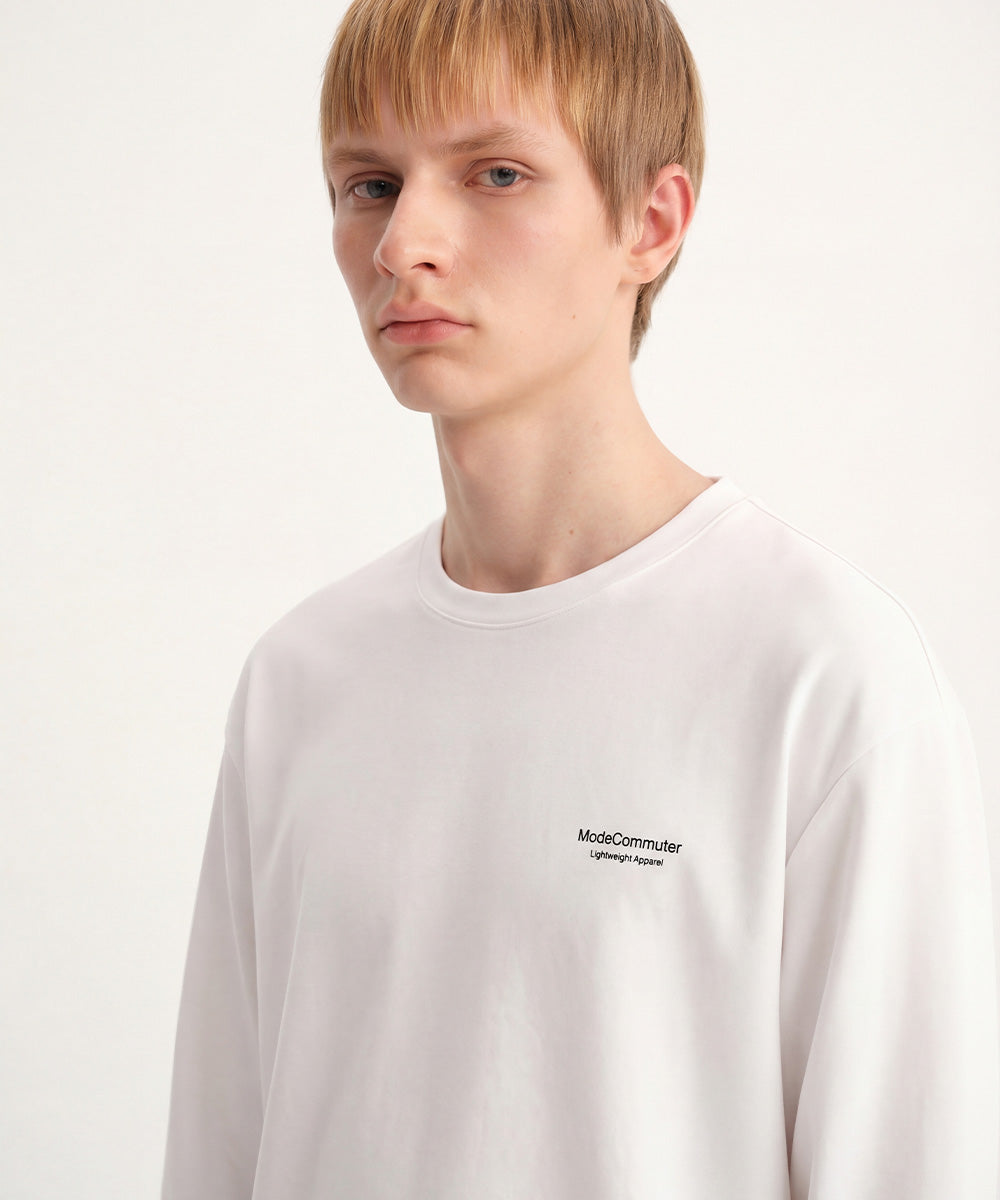 Cotton Crew Neck L/S T-Shirt