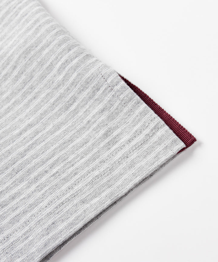 Yarn-Dyed Striped Crew Neck S/S T-Shirt