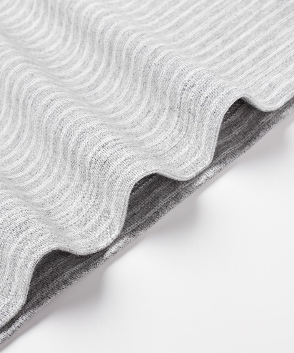 Yarn-Dyed Striped Crew Neck S/S T-Shirt