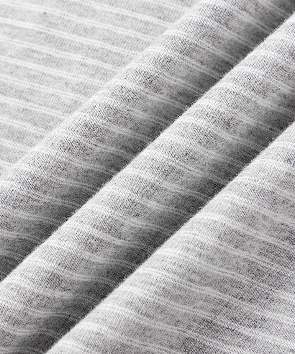 Yarn-Dyed Striped Crew Neck S/S T-Shirt