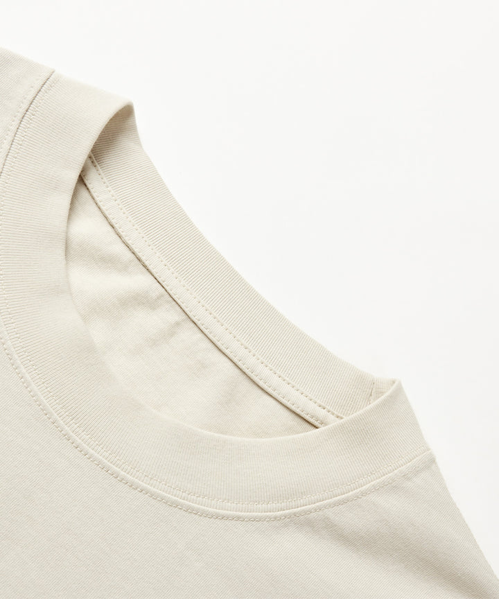 Gradient Knit Crew Neck S/S T-Shirt