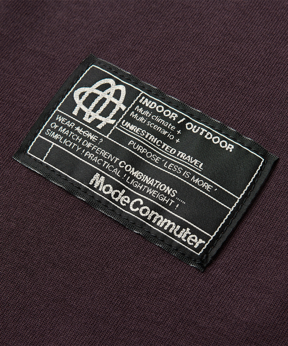 Gradient Knit Crew Neck S/S T-Shirt
