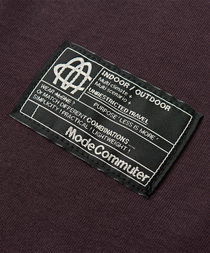 Gradient Knit Crew Neck S/S T-Shirt