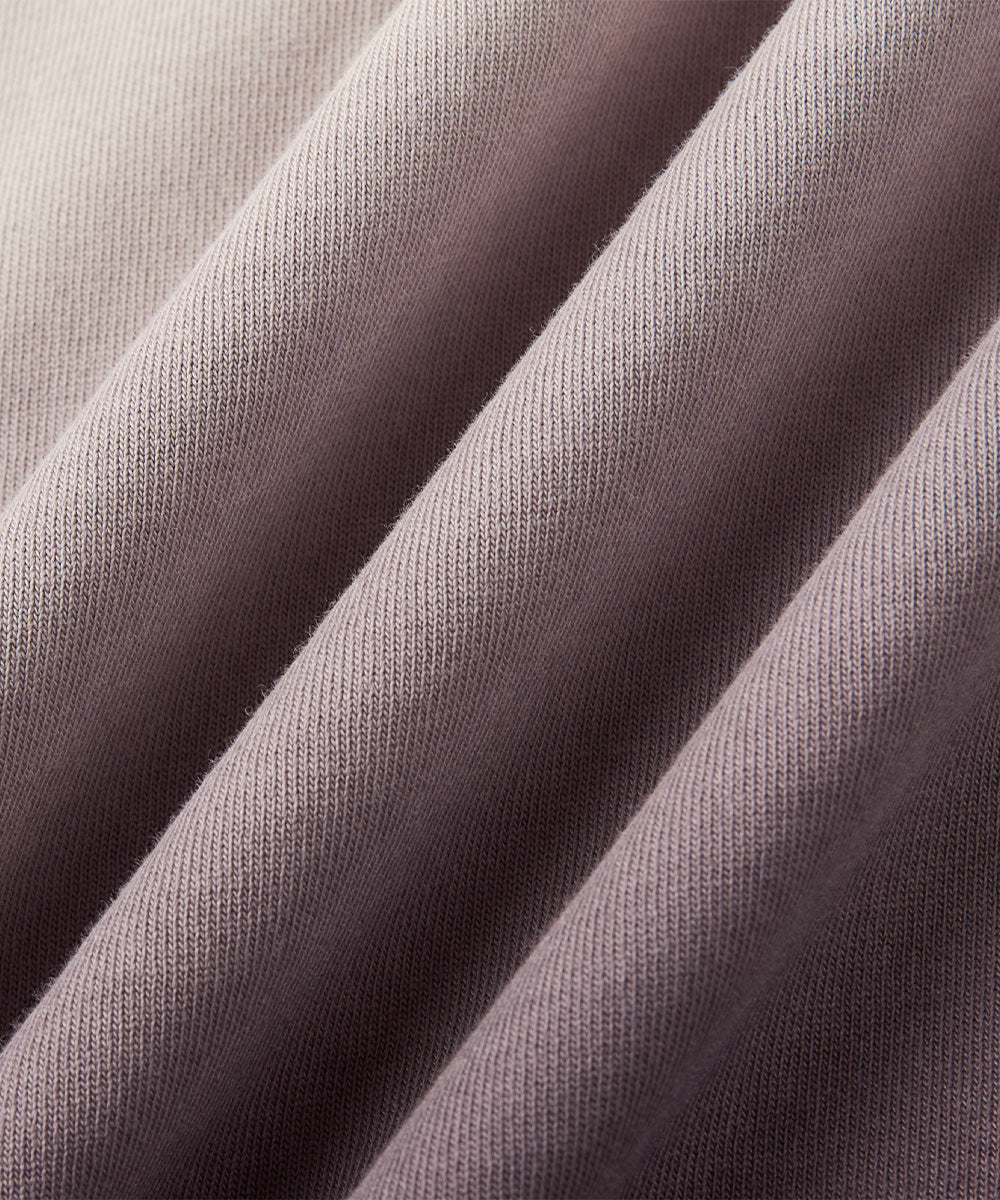 Gradient Knit Crew Neck S/S T-Shirt