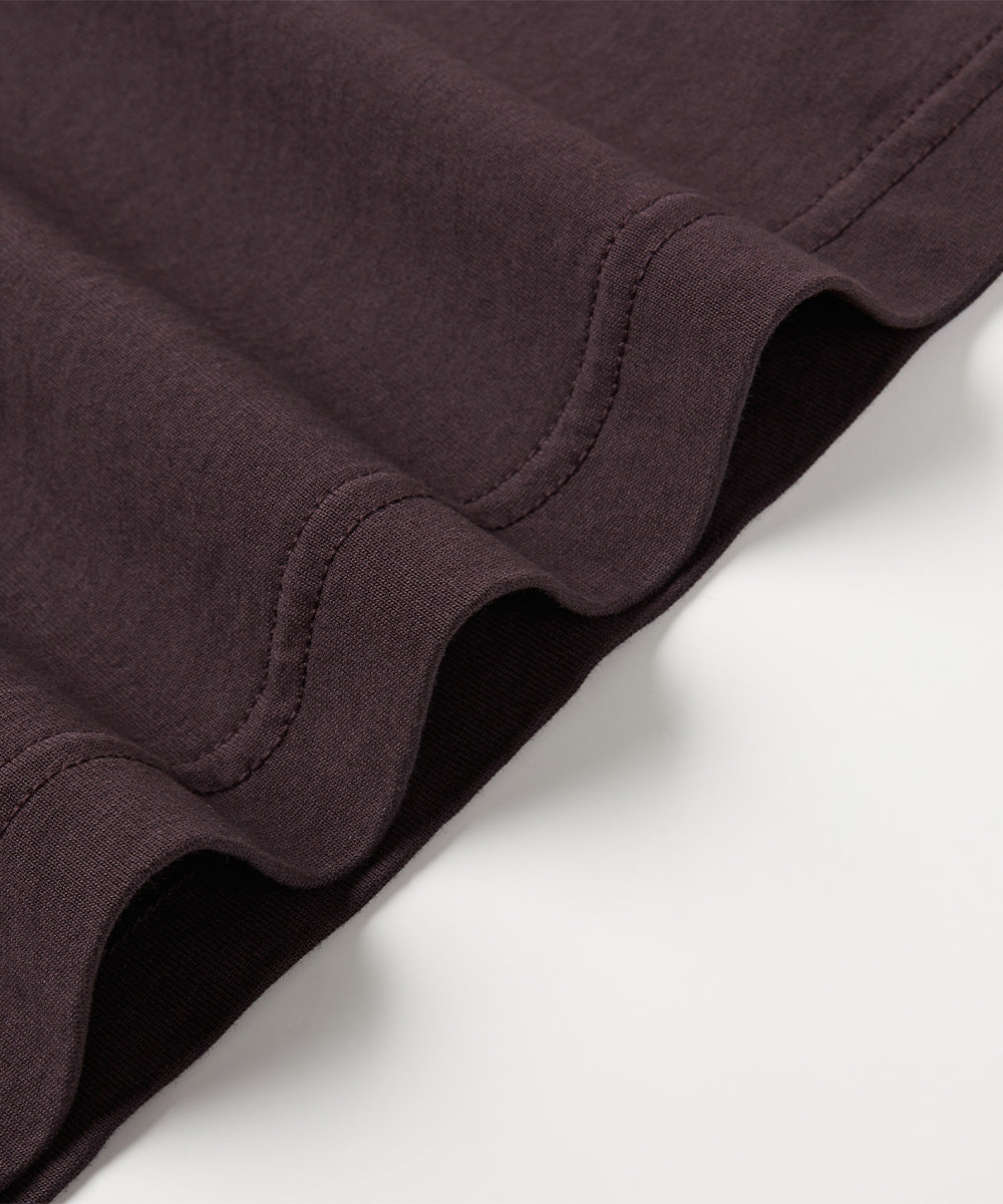 Gradient Knit Crew Neck S/S T-Shirt