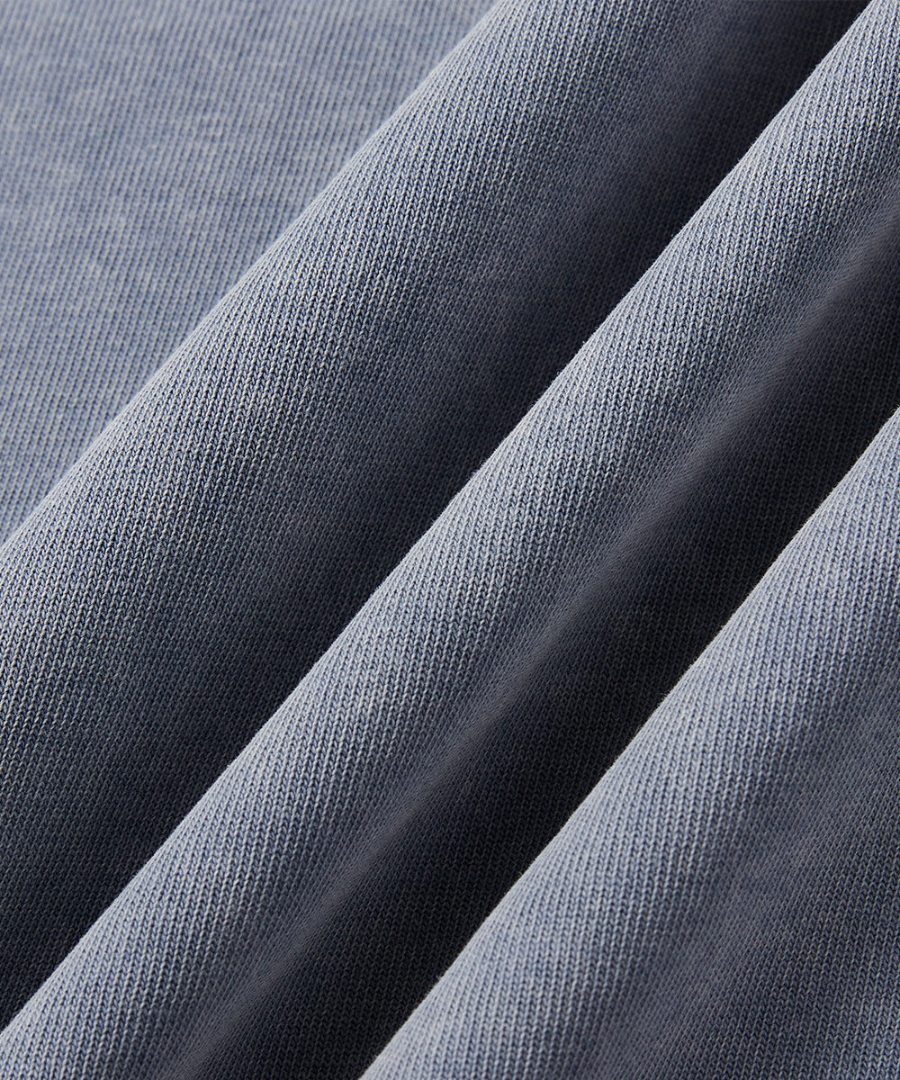 Garment-Dyed Crew Neck L/S T-Shirt
